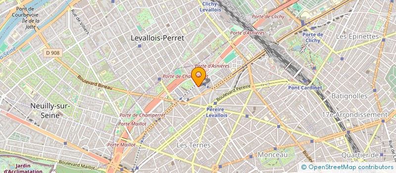 localisation de l'entreprise MONSIEUR HUBERT FOUQUET  PARIS