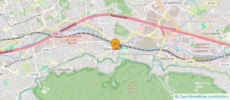 localisation de l'entreprise MONSIEUR HUBERT FOURCADE à MARSEILLE