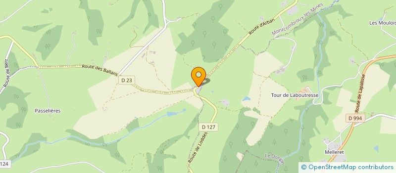 localisation de l'entreprise MONSIEUR HUBERT FOURNIER  LUNEAU