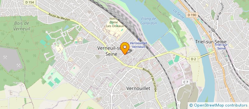 localisation de l'entreprise MONSIEUR HUBERT FRANCOIS-DAINVILLE à VERNEUIL-SUR-SEINE