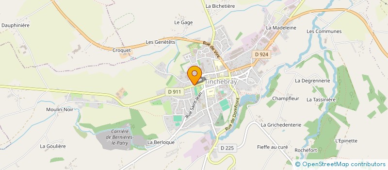 localisation de l'entreprise MONSIEUR HUBERT GALVEZ à TINCHEBRAY-BOCAGE