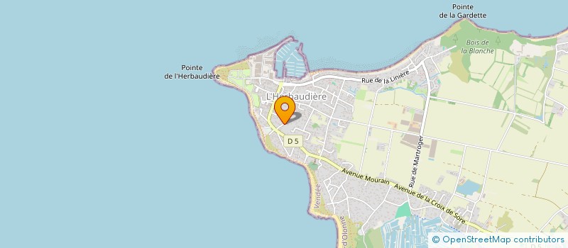 localisation de l'entreprise MONSIEUR HUBERT GENDRON à NOIRMOUTIER-EN-L'ILE