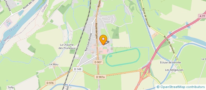 localisation de l'entreprise MONSIEUR HUBERT GENTILS  SERMOISE-SUR-LOIRE