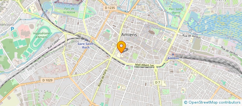 localisation de l'entreprise MONSIEUR HUBERT GIRAUD  AMIENS