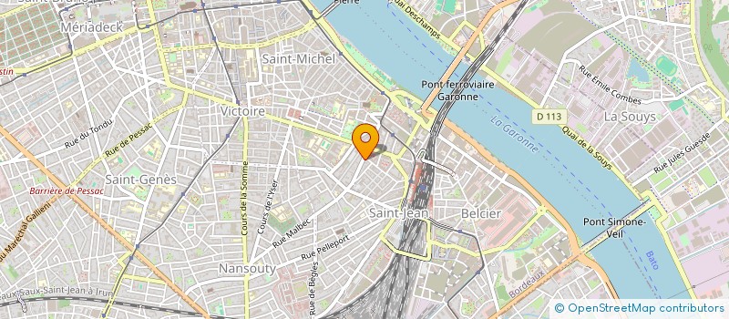 localisation de l'entreprise MONSIEUR HUBERT GLAZINSKI à BORDEAUX