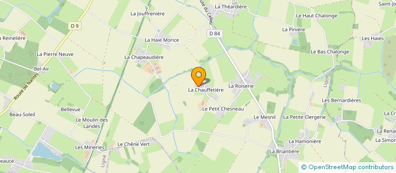 localisation de l'entreprise MONSIEUR HUBERT GOUON à LIGNE
