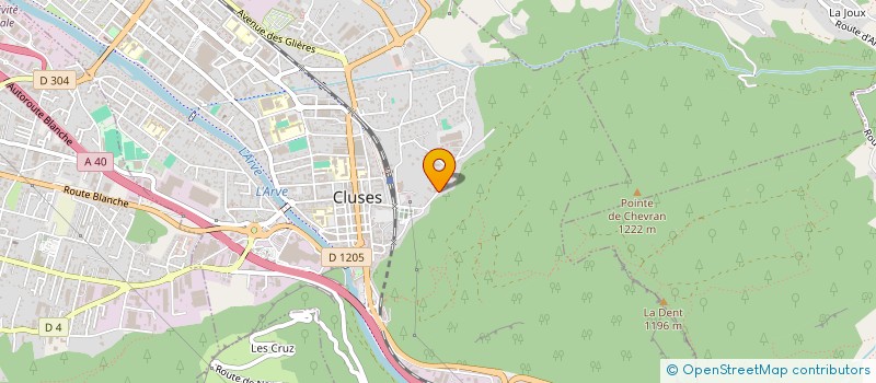 localisation de l'entreprise MONSIEUR HUBERT GOUY-PAILLER  CLUSES