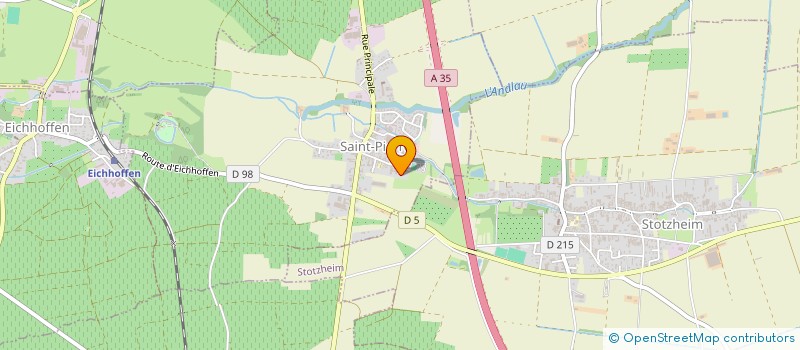 localisation de l'entreprise MONSIEUR HUBERT GRIMM  SAINT-PIERRE