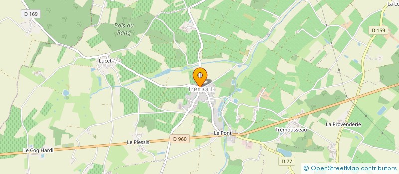 localisation de l'entreprise MONSIEUR HUBERT GUENEAU à LYS-HAUT-LAYON