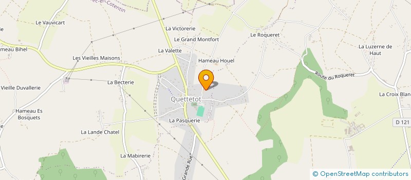 localisation de l'entreprise MONSIEUR HUBERT GUIFFARD à BRICQUEBEC-EN-COTENTIN