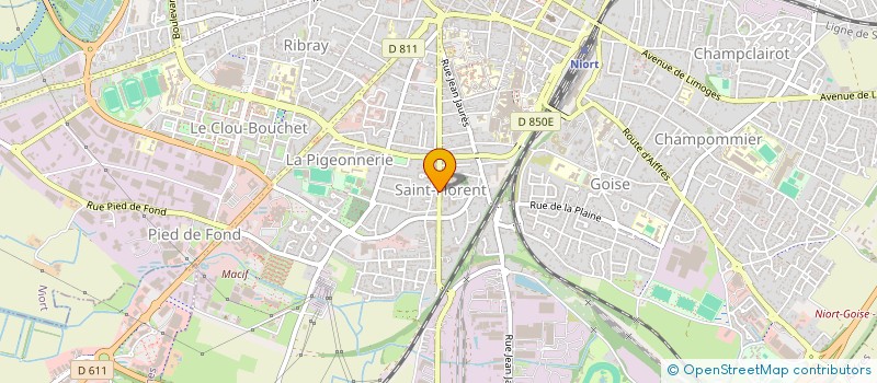 localisation de l'entreprise MONSIEUR HUBERT GUY  NIORT