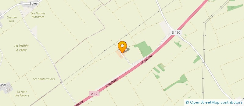 localisation de l'entreprise MONSIEUR HUBERT HAHUSSEAU  SUEVRES