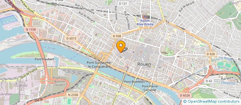 localisation de l'entreprise MONSIEUR HUBERT HARDY à ROUEN