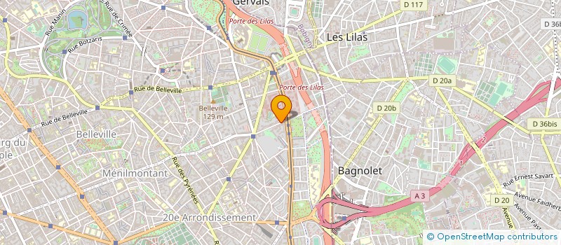 localisation de l'entreprise MONSIEUR HUBERT HECQ  PARIS