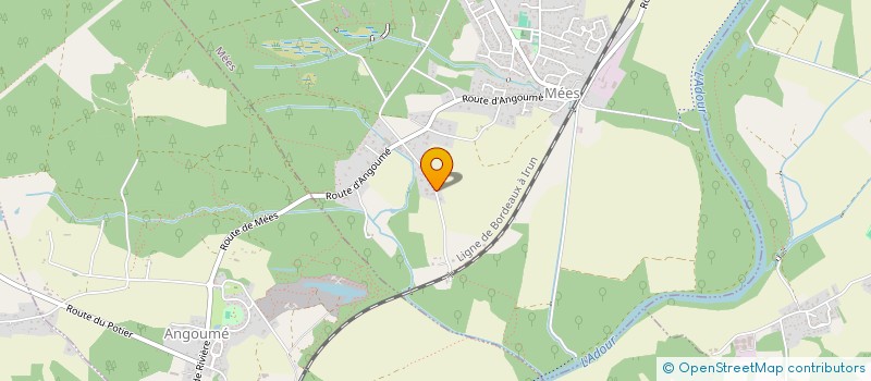 localisation de l'entreprise MONSIEUR HUBERT-HENRI MINJOT  MEES