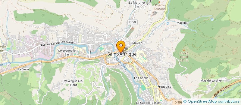 localisation de l'entreprise MONSIEUR HUBERT HERBAUT à SAINT-AFFRIQUE