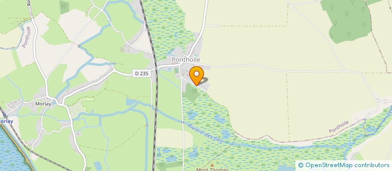 localisation de l'entreprise MONSIEUR HUBERT HOLLEVILLE  PONTHOILE