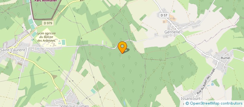 localisation de l'entreprise MONSIEUR HUBERT HOSTEAU  VILLE-SUR-LUMES