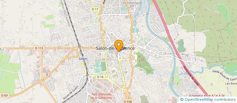 localisation de l'entreprise MONSIEUR HUBERT HUDRY à SALON-DE-PROVENCE