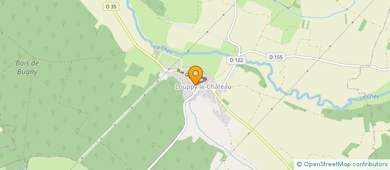 localisation de l'entreprise MONSIEUR HUBERT HUREL à LOUPPY-LE-CHATEAU