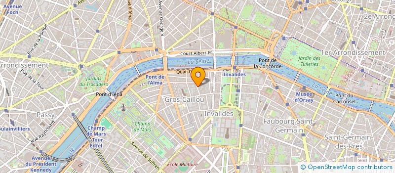 localisation de l'entreprise MONSIEUR HUBERT HUSSEIN SHARIF  PARIS