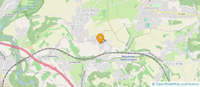 localisation de l'entreprise MONSIEUR HUBERT JACOLIN  SAINT-BLAISE-DU-BUIS