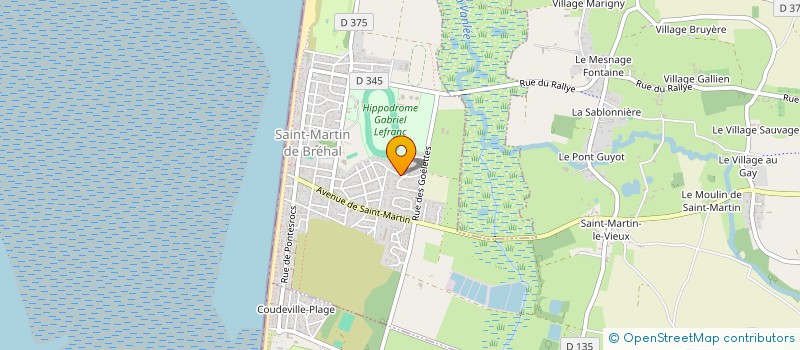 localisation de l'entreprise MONSIEUR HUBERT JAMET  BREHAL