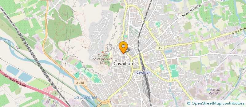 localisation de l'entreprise MONSIEUR HUBERT JARLOT  CAVAILLON