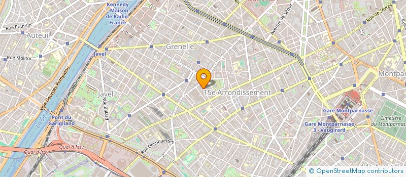 localisation de l'entreprise MONSIEUR HUBERT JOZON  PARIS