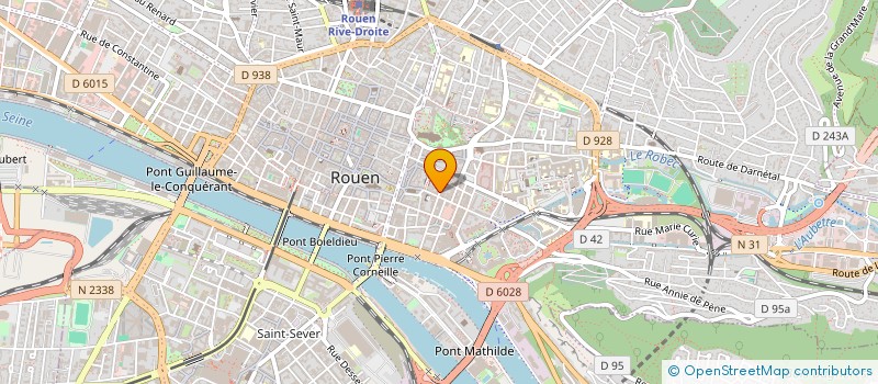 localisation de l'entreprise MONSIEUR HUBERT LAHALLE  SAINT-JACQUES-SUR-DARNETAL