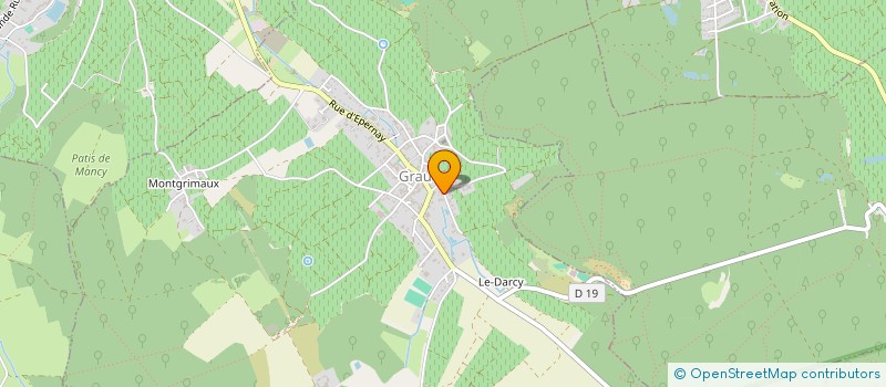 localisation de l'entreprise MONSIEUR HUBERT LANCELOT  GRAUVES