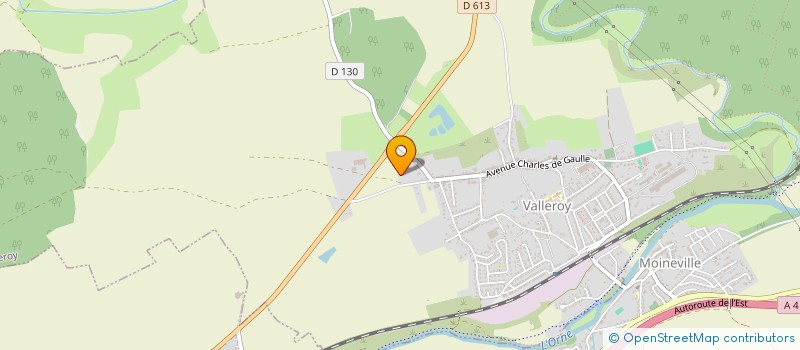 localisation de l'entreprise MONSIEUR HUBERT LANGARD  VALLEROY