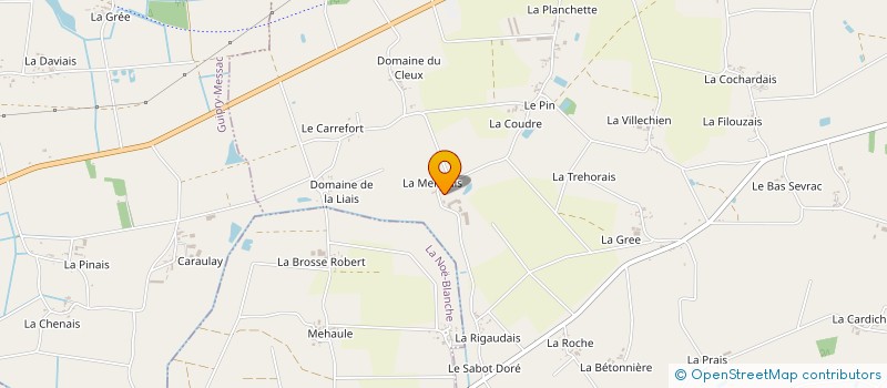 localisation de l'entreprise MONSIEUR HUBERT LANGOUET  BAIN-DE-BRETAGNE