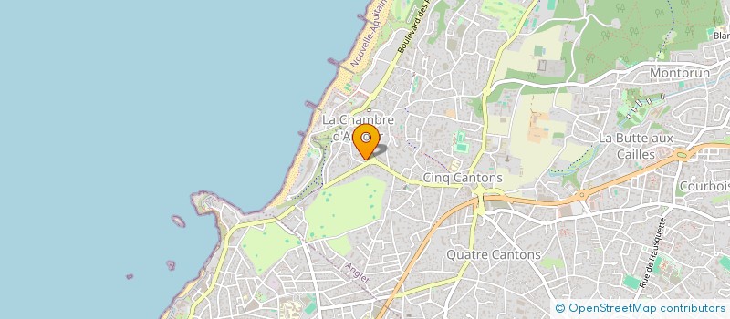 localisation de l'entreprise MONSIEUR HUBERT LASSERRE à ANGLET