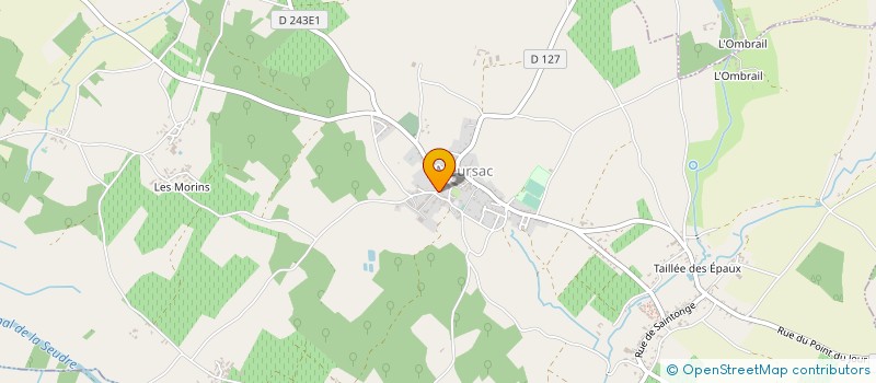 localisation de l'entreprise MONSIEUR HUBERT LEBOULANGER  MEURSAC