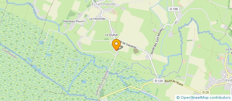 localisation de l'entreprise MONSIEUR HUBERT LEGIRET à SAINT-MARTIN-DE-BLAGNY