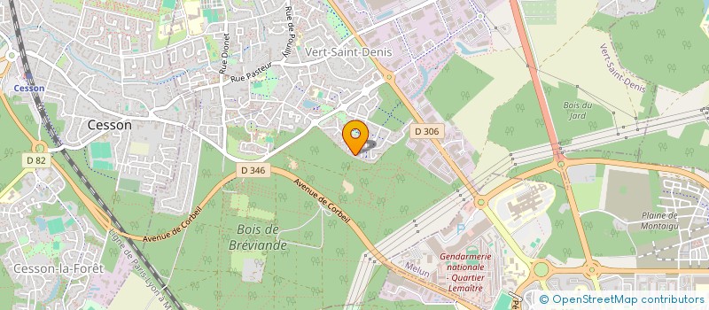 localisation de l'entreprise MONSIEUR HUBERT LEGUERET  AIRVAULT