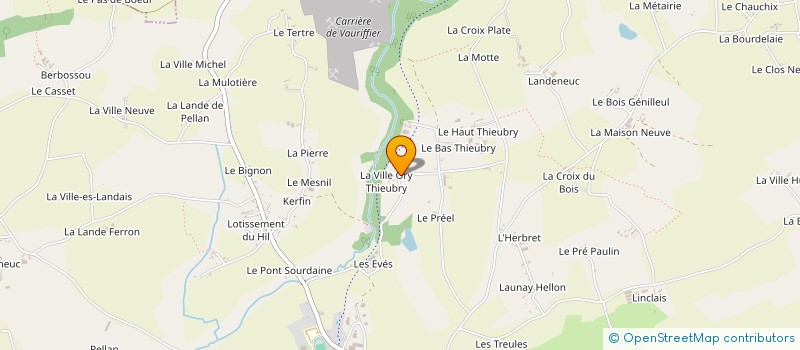 localisation de l'entreprise MONSIEUR HUBERT LEMARCHAND à PLOUASNE