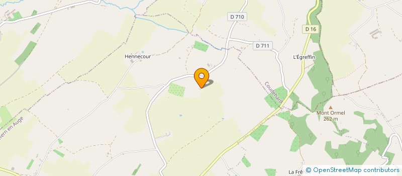 localisation de l'entreprise MONSIEUR HUBERT LEPLAT à GOUFFERN EN AUGE
