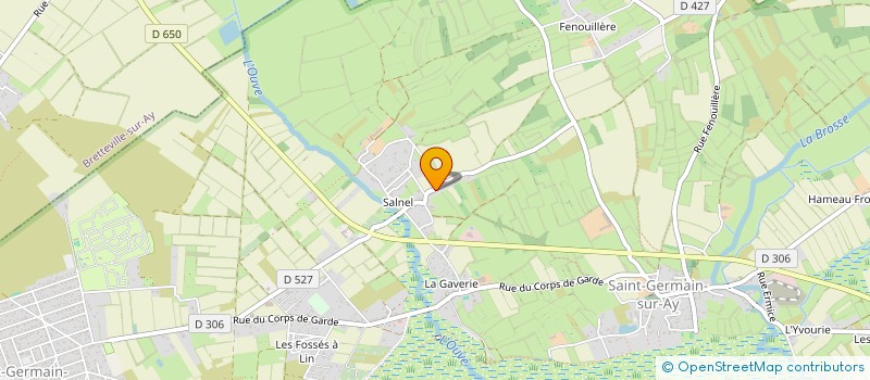 localisation de l'entreprise MONSIEUR HUBERT LUCE  SAINT-GERMAIN-SUR-AY