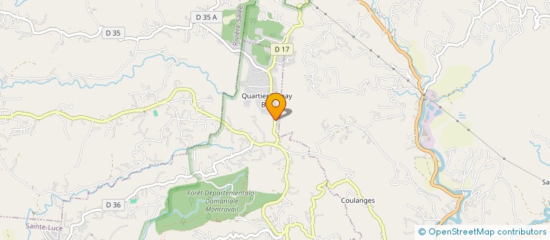 localisation de l'entreprise MONSIEUR HUBERT LUCEA  LES ANSES-D'ARLET