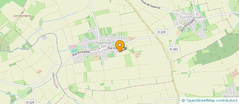 localisation de l'entreprise MONSIEUR HUBERT LUX à LOCHWILLER