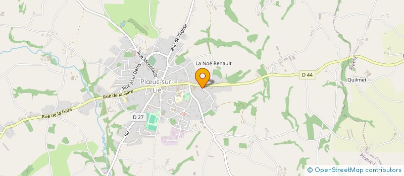 localisation de l'entreprise MONSIEUR HUBERT MAHE à PLOEUC-L'HERMITAGE