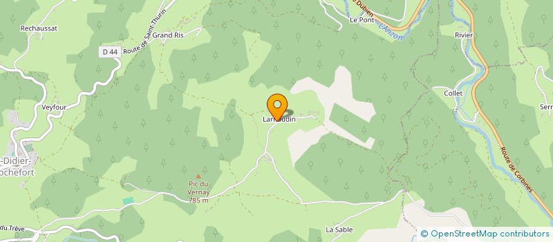 localisation de l'entreprise MONSIEUR HUBERT MARCOUX  SAINT-DIDIER-SUR-ROCHEFORT