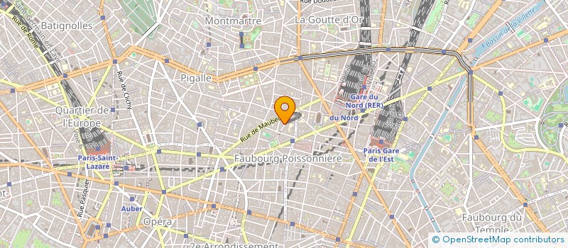 localisation de l'entreprise MONSIEUR HUBERT MAROT  PARIS