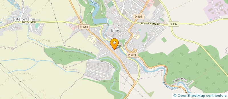 localisation de l'entreprise MONSIEUR HUBERT MARTIN à VAL DE BRIEY