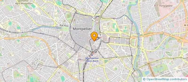 localisation de l'entreprise MONSIEUR HUBERT MARTIN-TATON à MONTPELLIER