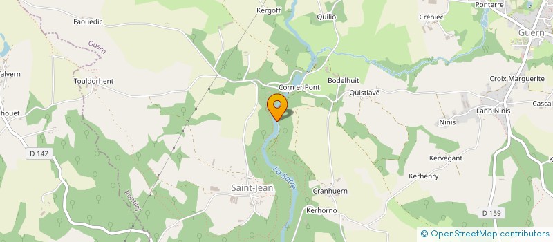 localisation de l'entreprise MONSIEUR HUBERT MASSIET DU BIEST  BUBRY