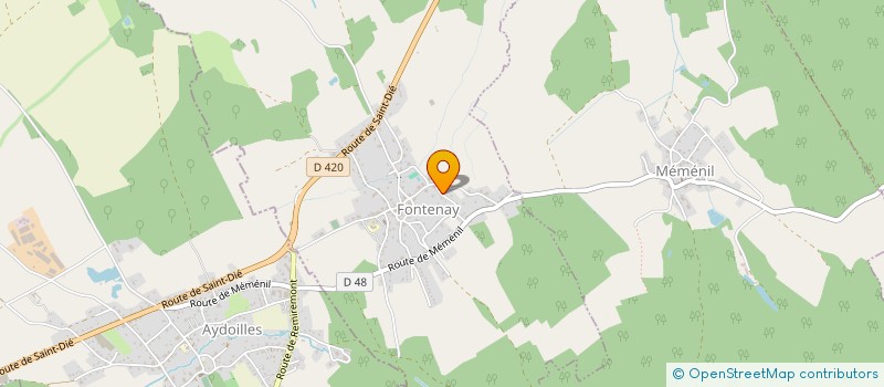 localisation de l'entreprise MONSIEUR HUBERT MATHIEU  DEYCIMONT