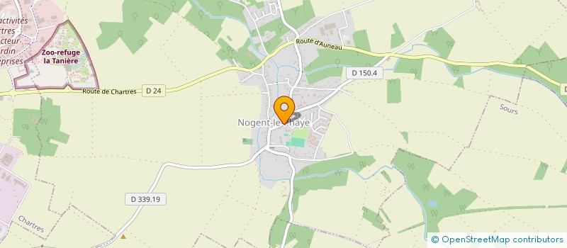 localisation de l'entreprise MONSIEUR HUBERT MENAGER à NOGENT-LE-PHAYE